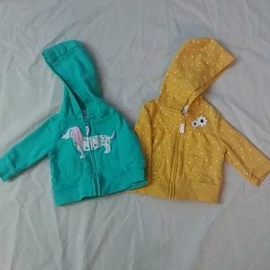 🎀 2 Carter's jackets 🎀